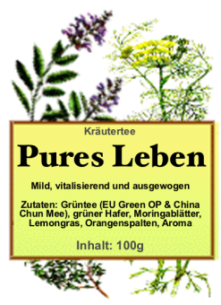 Pures Leben Kräutermischung 100g (6,40 EUR/100g)