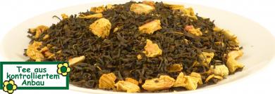 Vanille-Rhabarber Schwarztee -aromatisiert- 100g